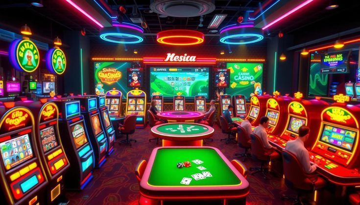 Slots Garden آن لائن کیسینو میں اصل گیمز